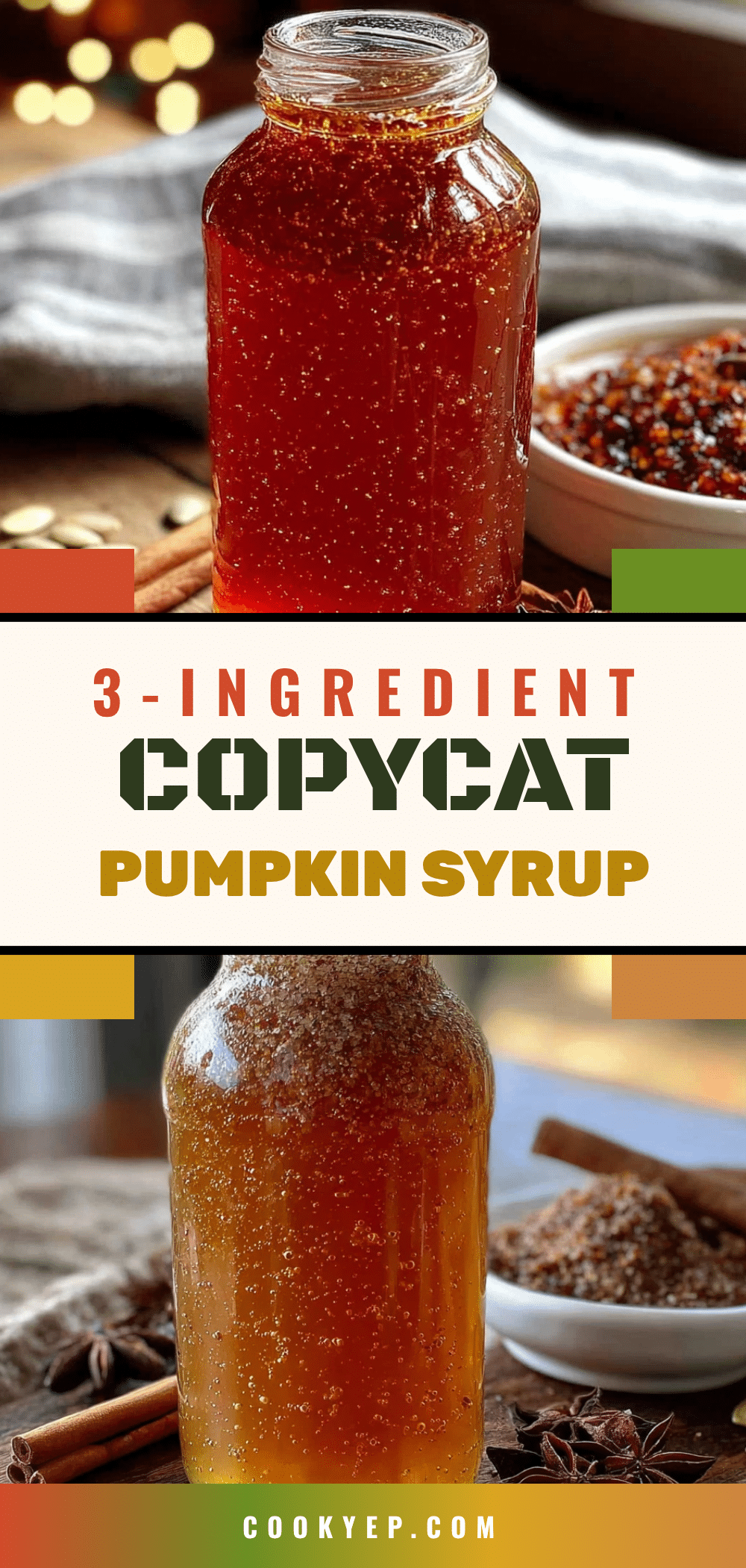 3-ingredient pumpkin spice latte syrup recipe