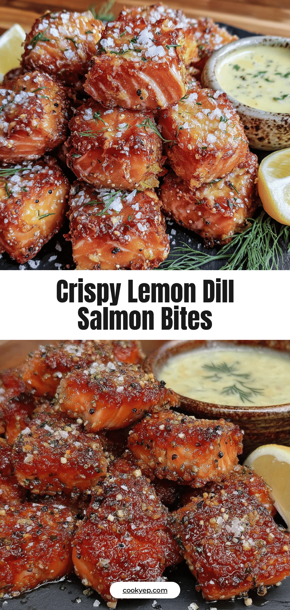 air fryer salmon bites recipe