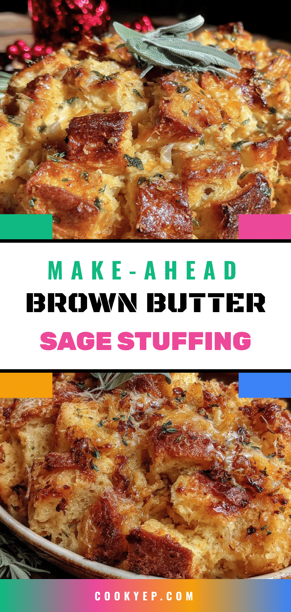 brown butter sage thanksgiving stuffing recipe