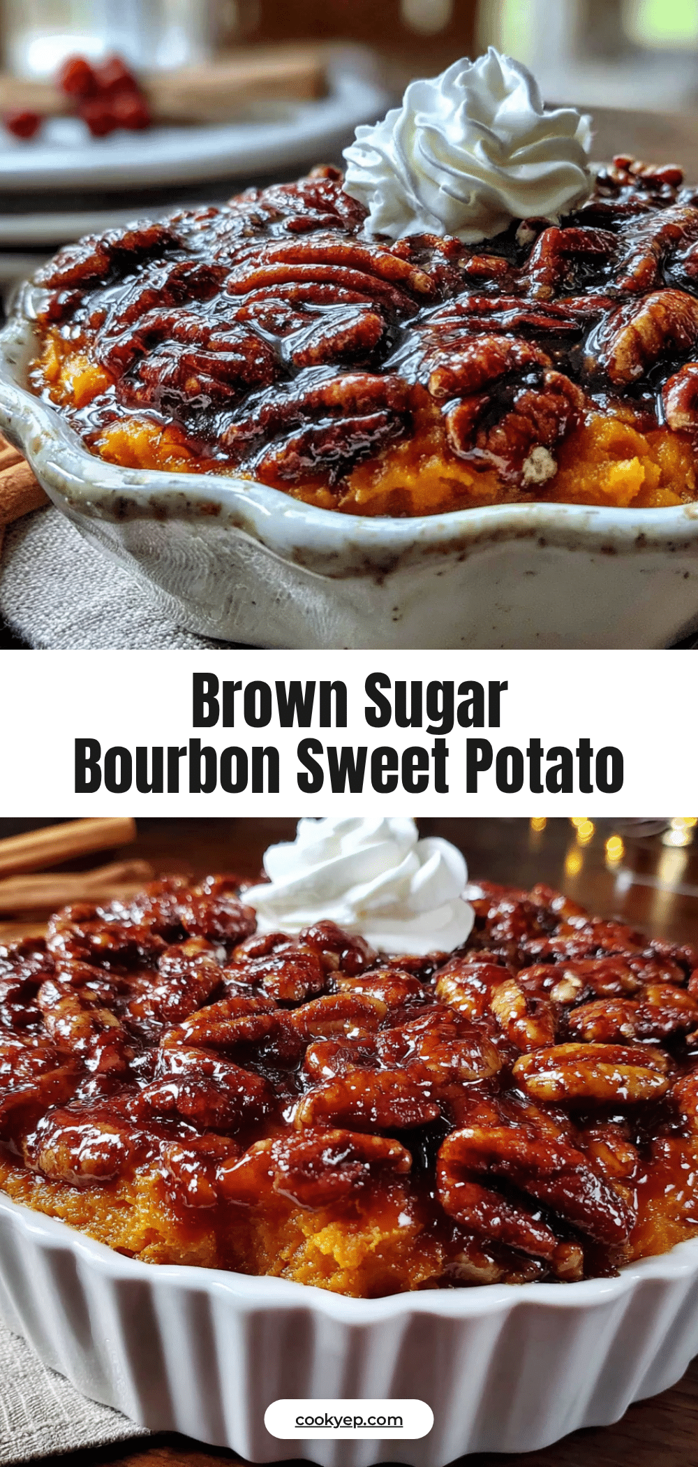 brown sugar bourbon sweet potato casserole recipe