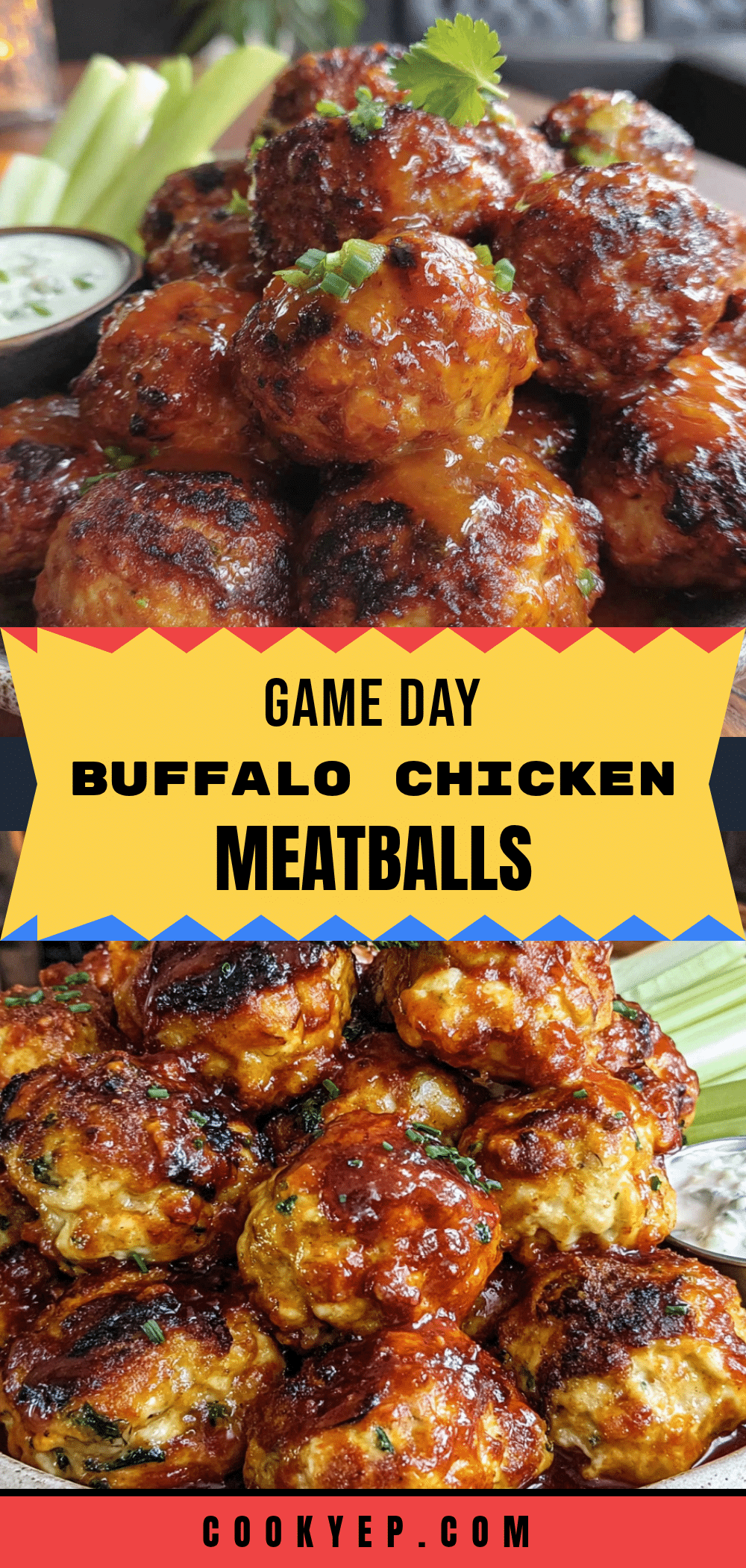 buffalo chicken meatballs recipe