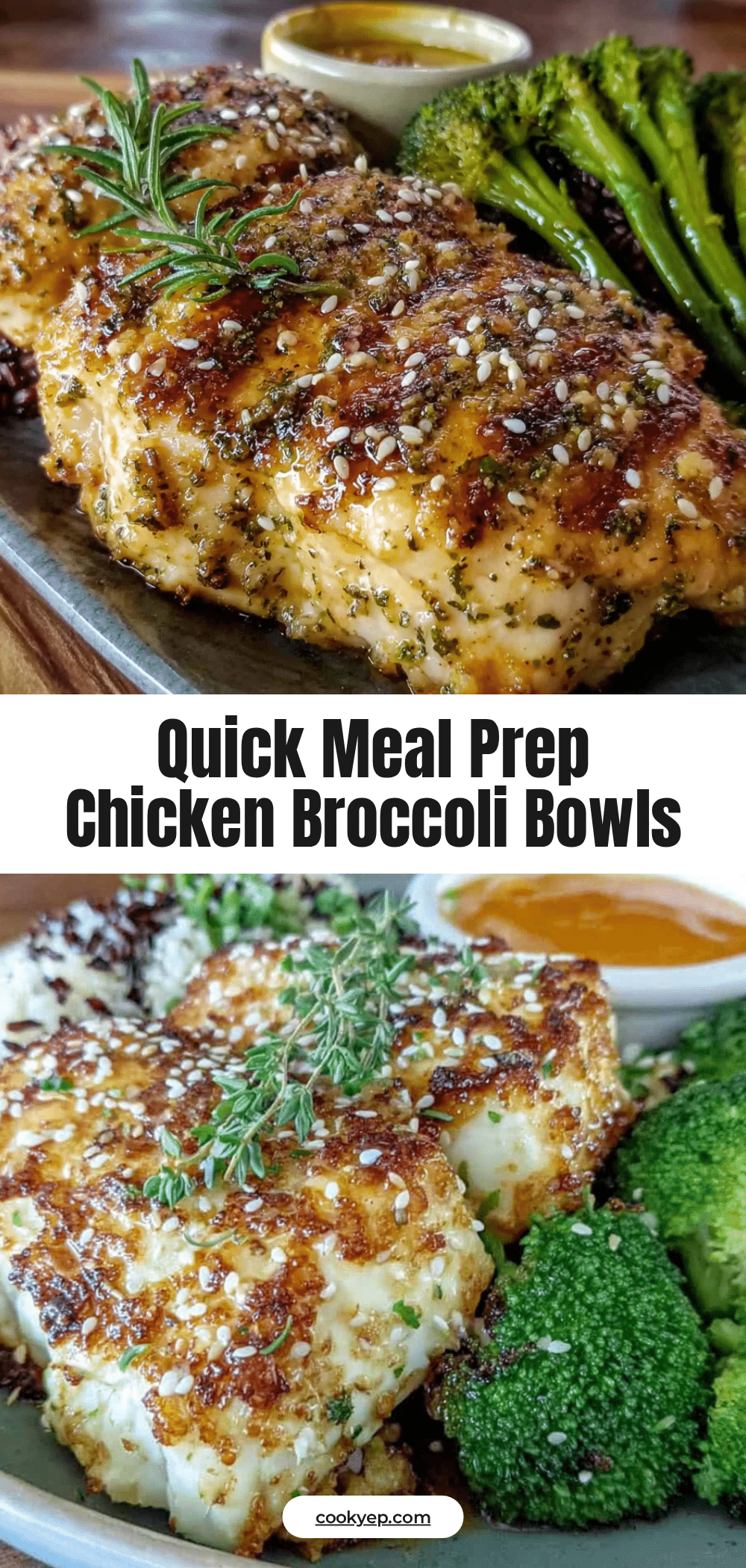 chicken and broccoli bowls recipe