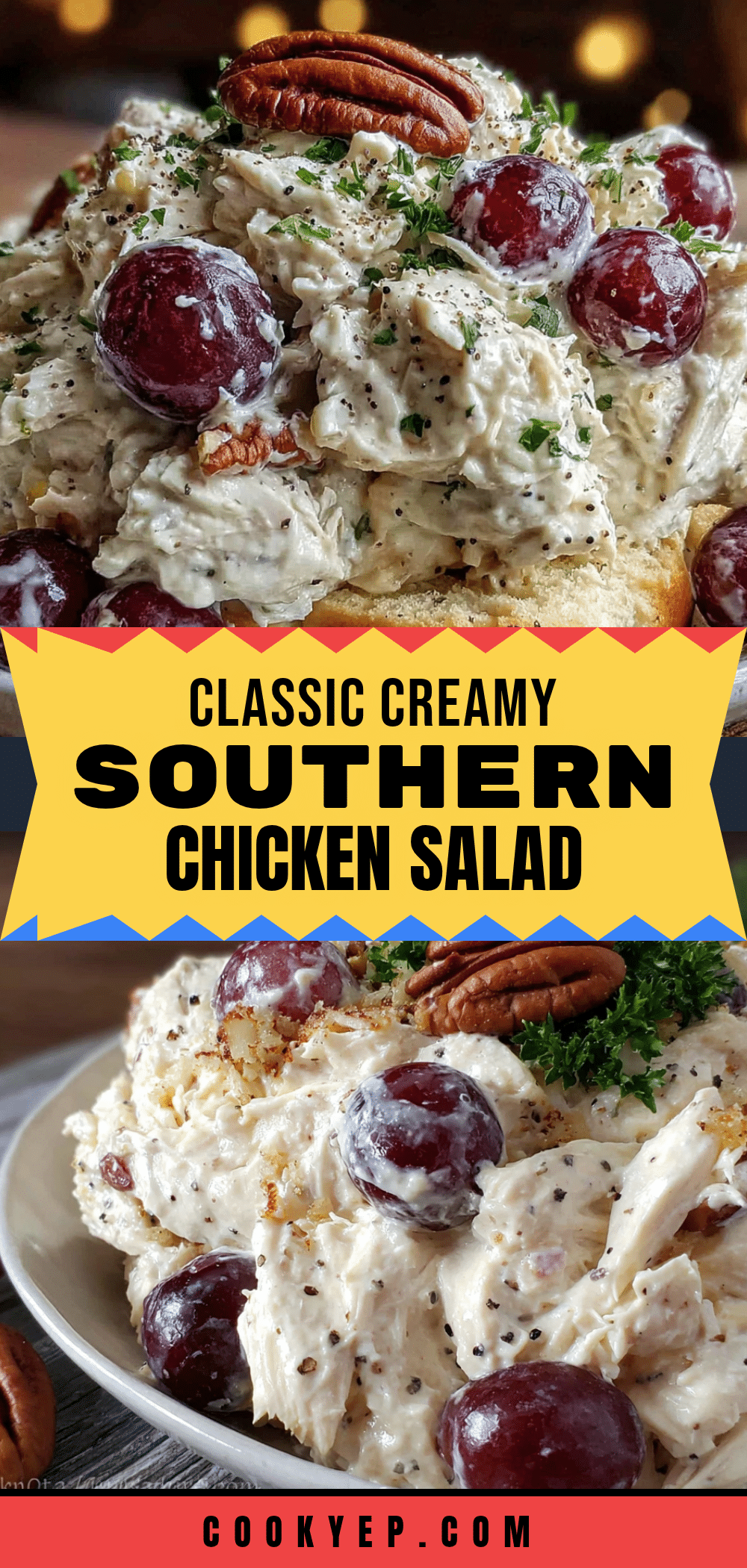 chicken salad with grapes and pecans recipe
