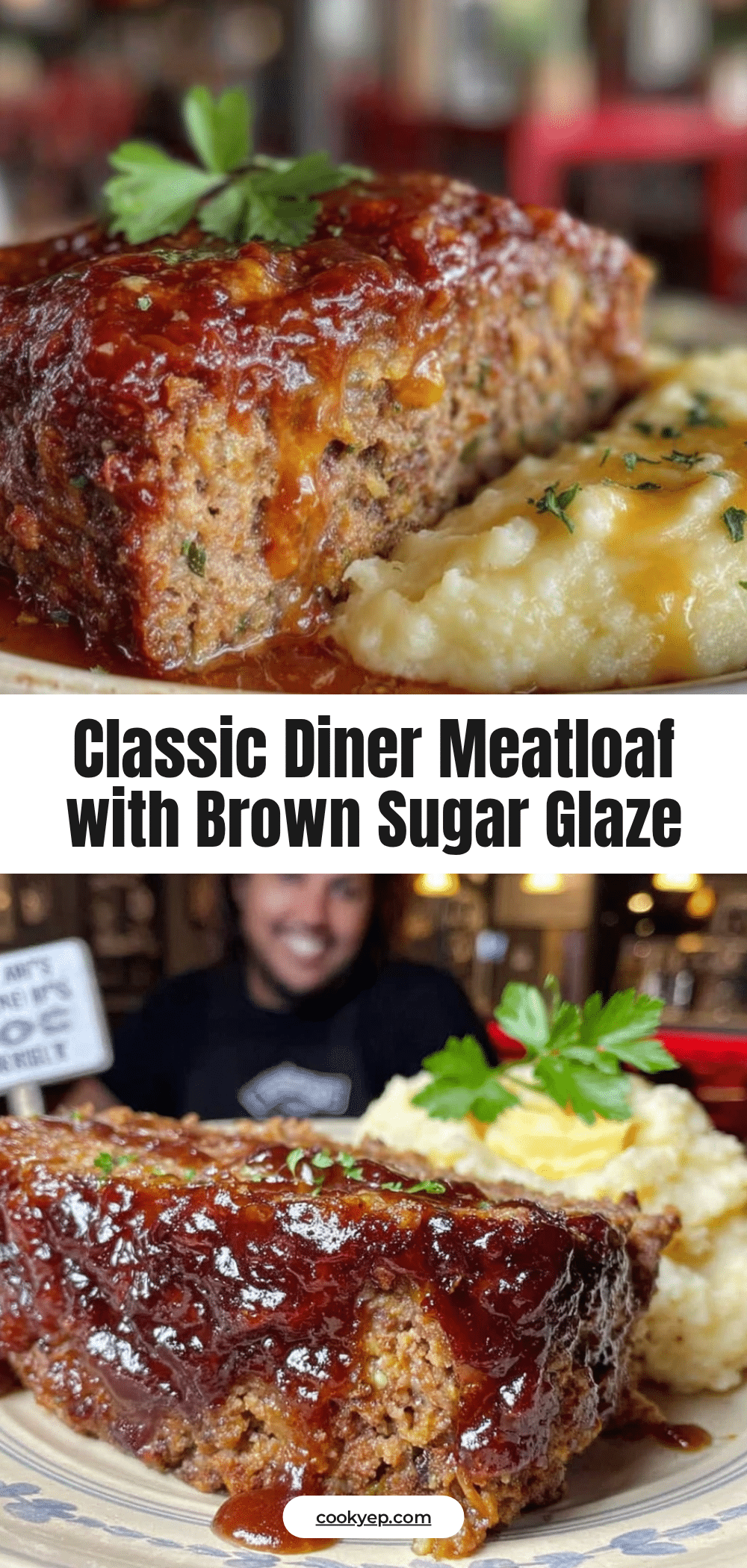classic diner-style meatloaf with brown sugar glaze recipe