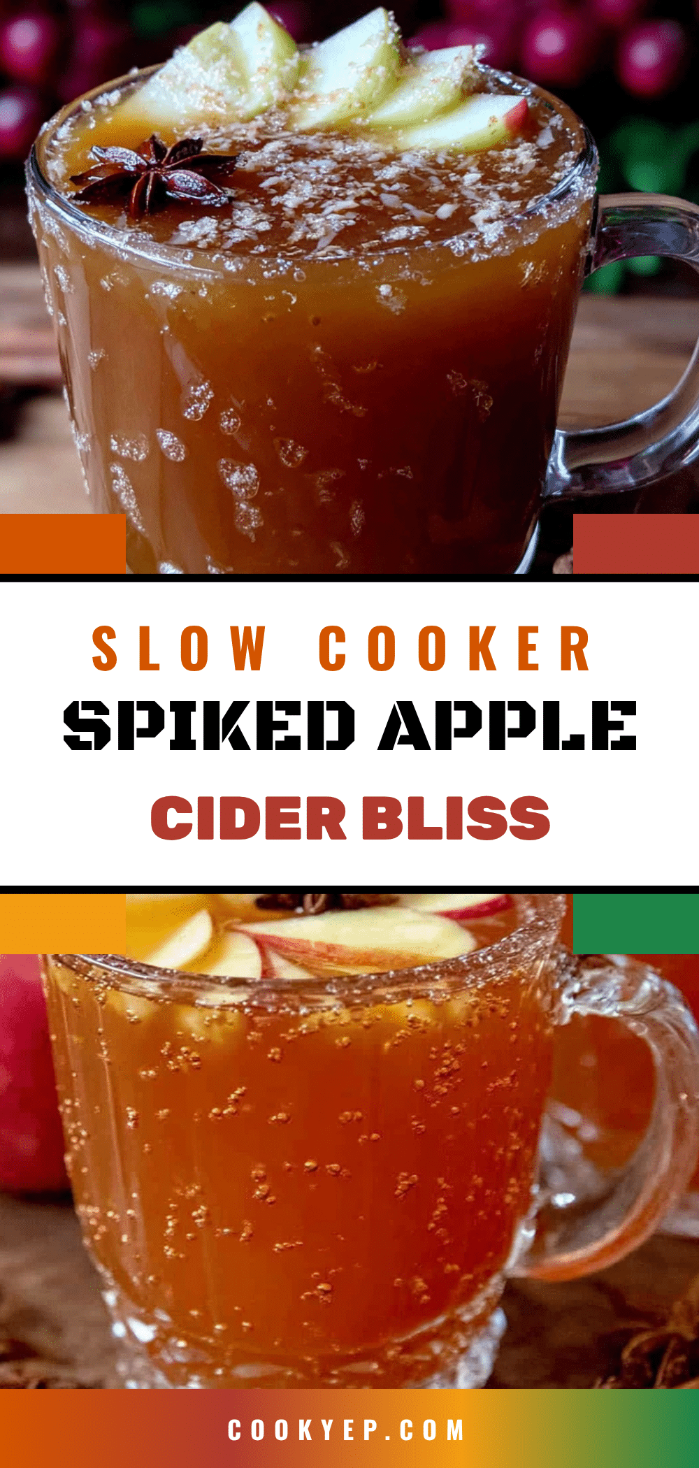 cozy slow cooker apple cider cocktail recipe