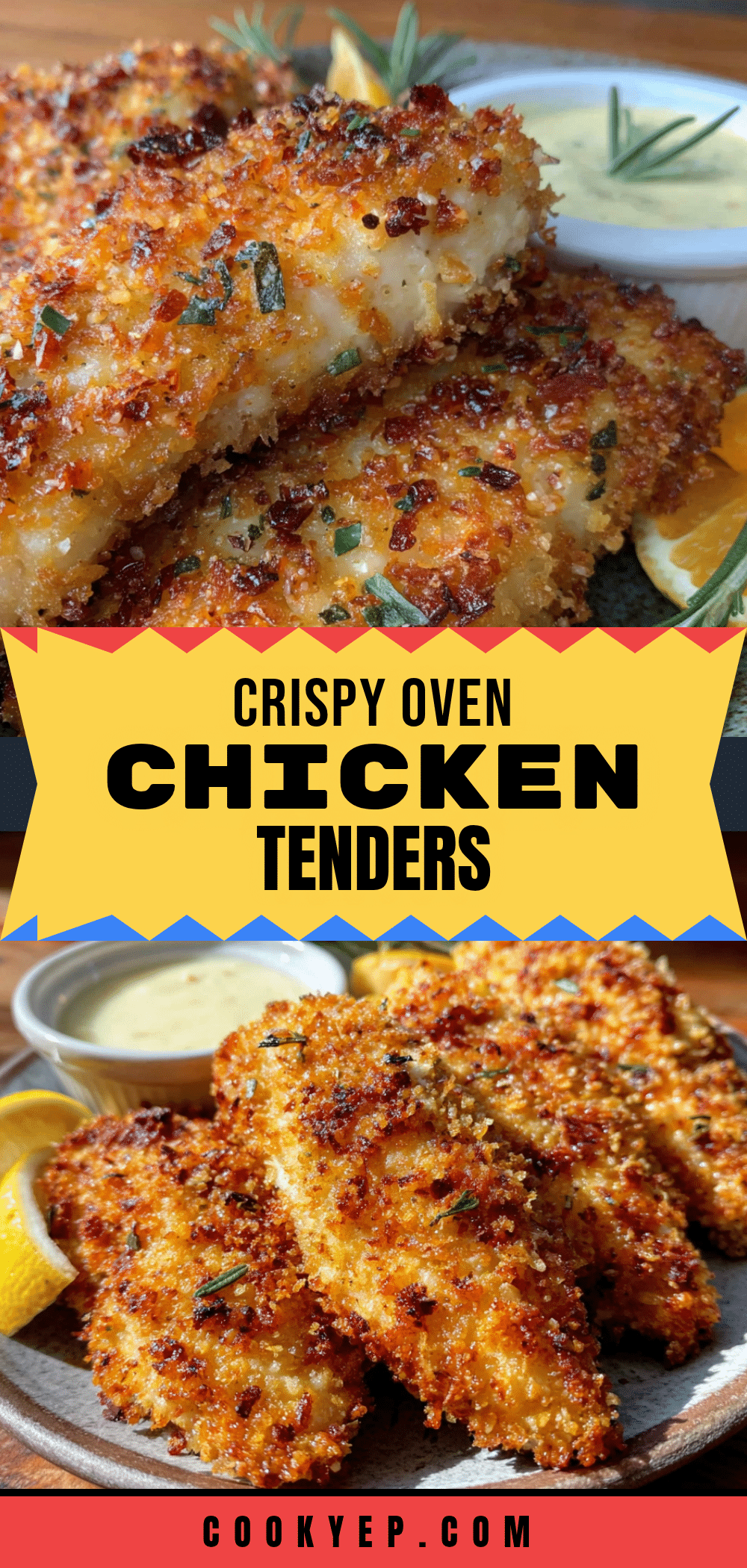 crispy baked chicken breast tenders recipe