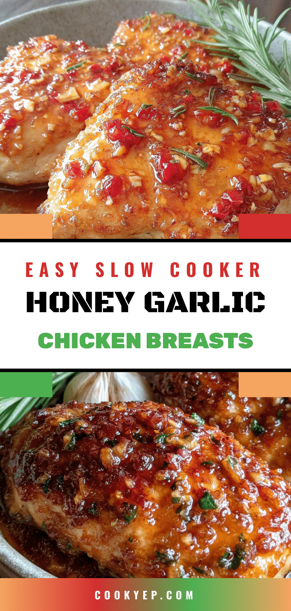easy slow cooker honey garlic chicken recipe