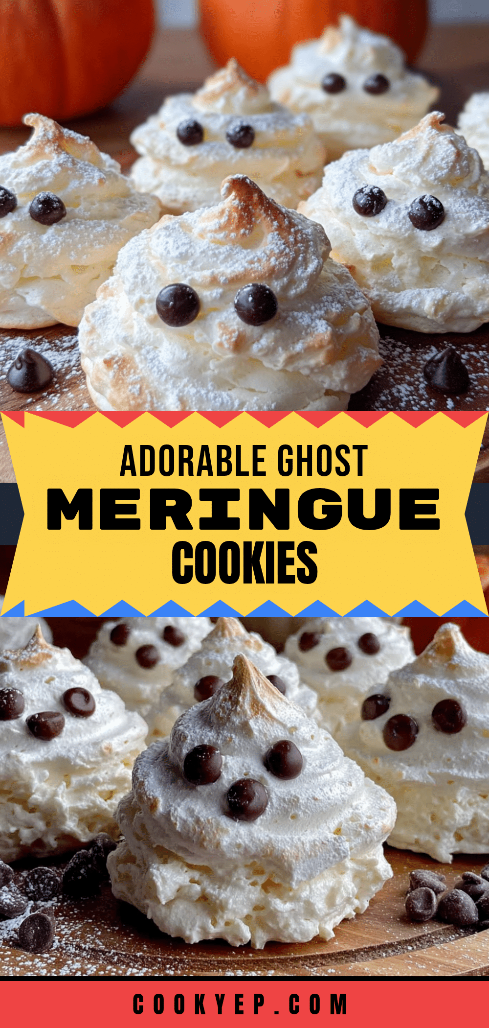 ghost meringue cookies recipe
