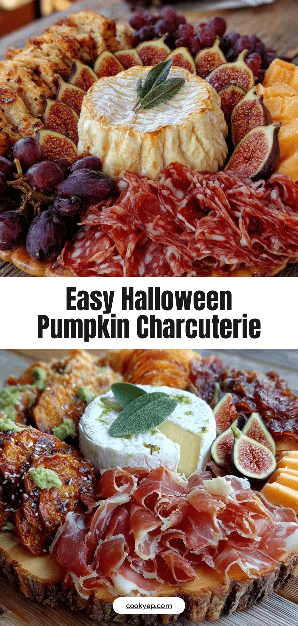 halloween pumpkin charcuterie board recipe