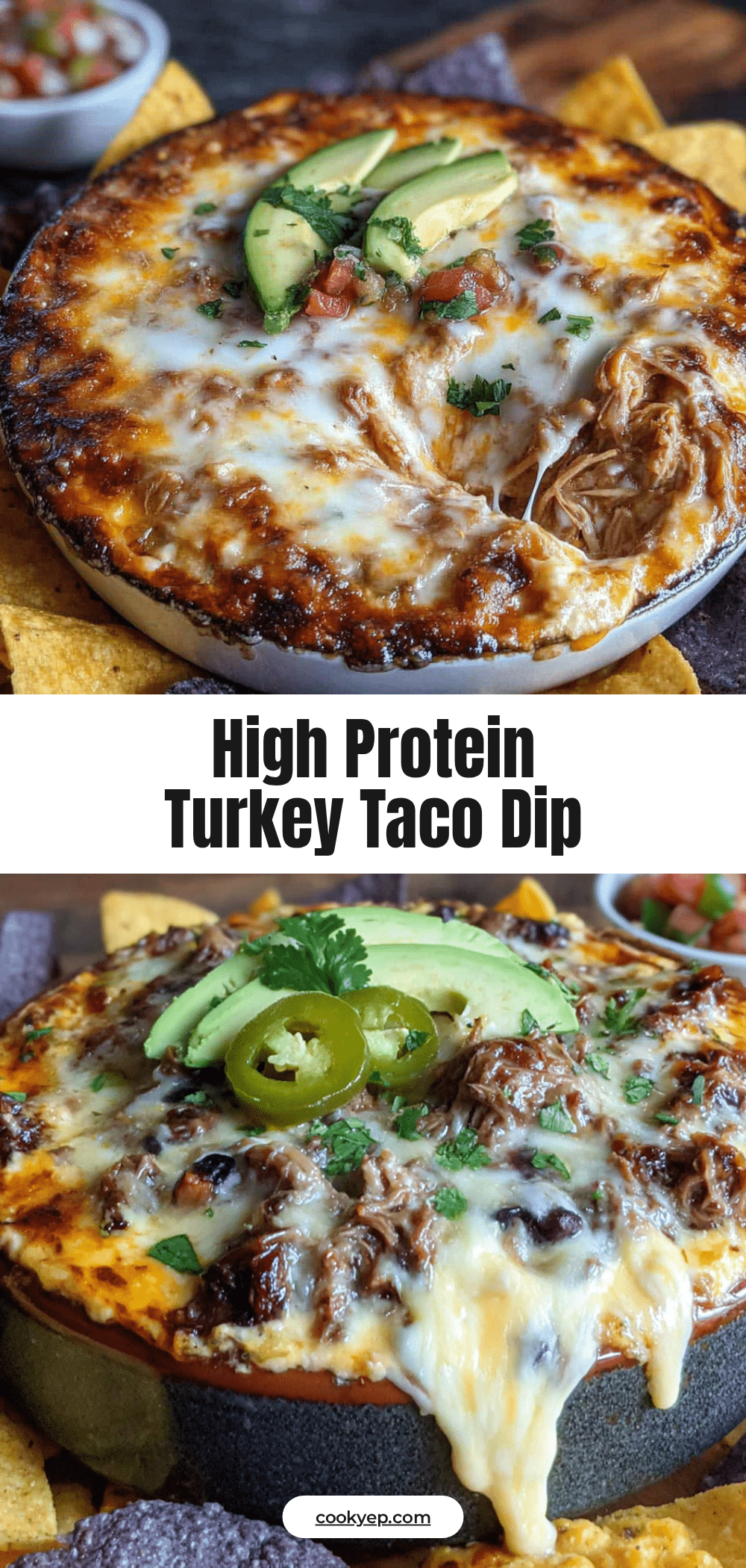 healthy turkey taco dip recipe
