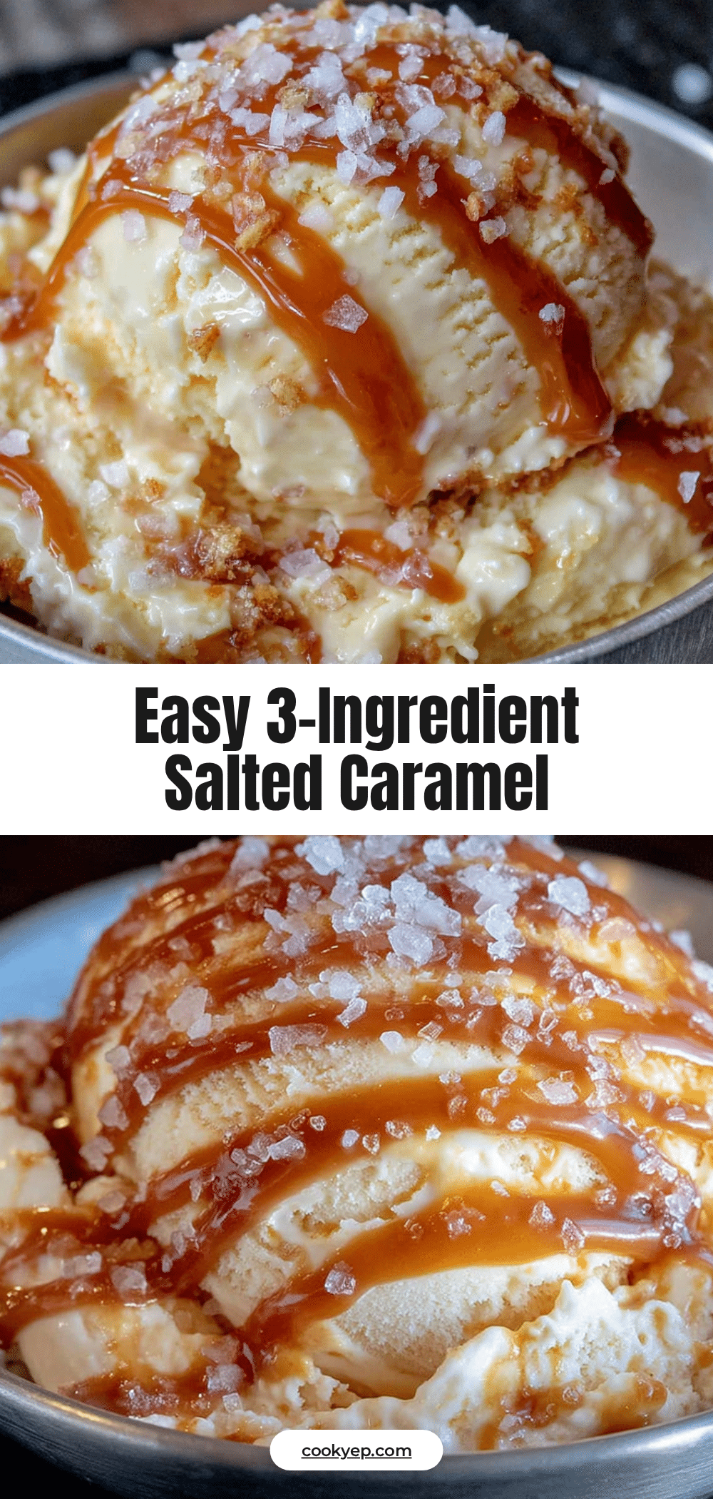 no-churn salted caramel ice cream recipe