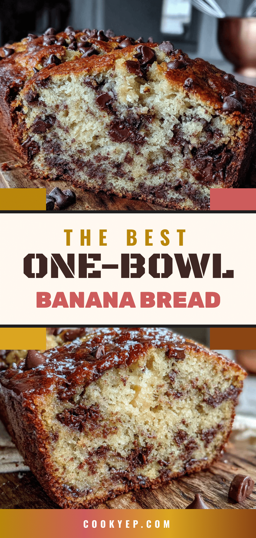 one-bowl chocolate chip banana bread recipe