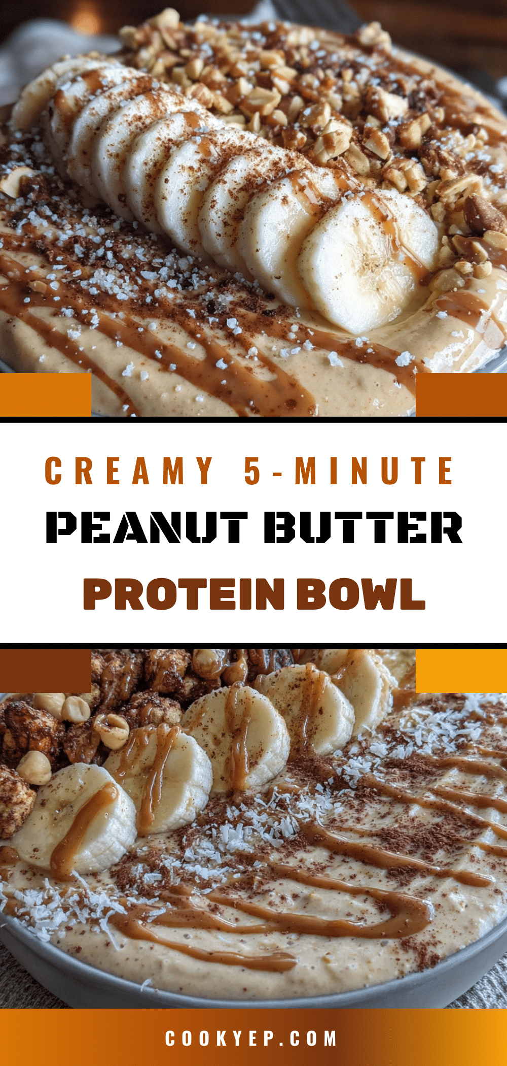 peanut butter protein smoothie bowl recipe