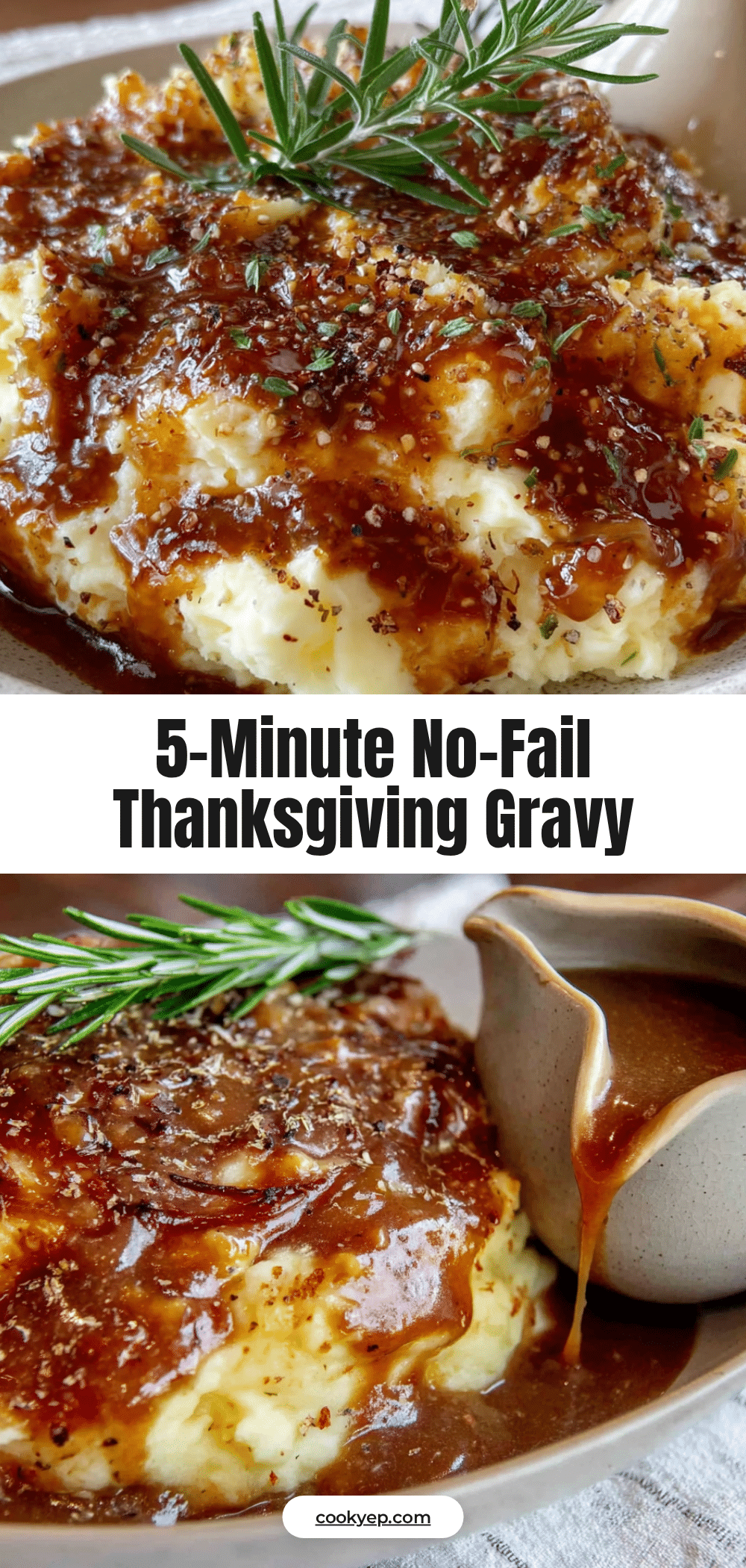 Quick No-Fail Thanksgiving Gravy from Scratch recipe