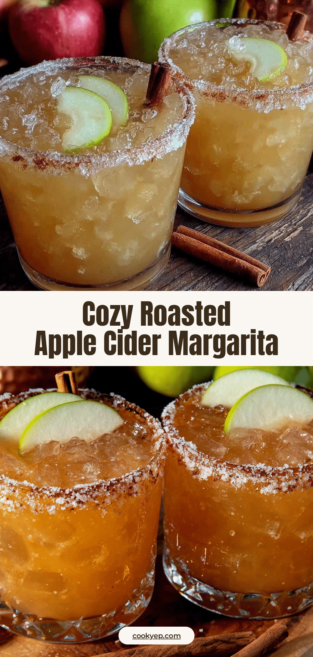 roasted apple cider margarita recipe