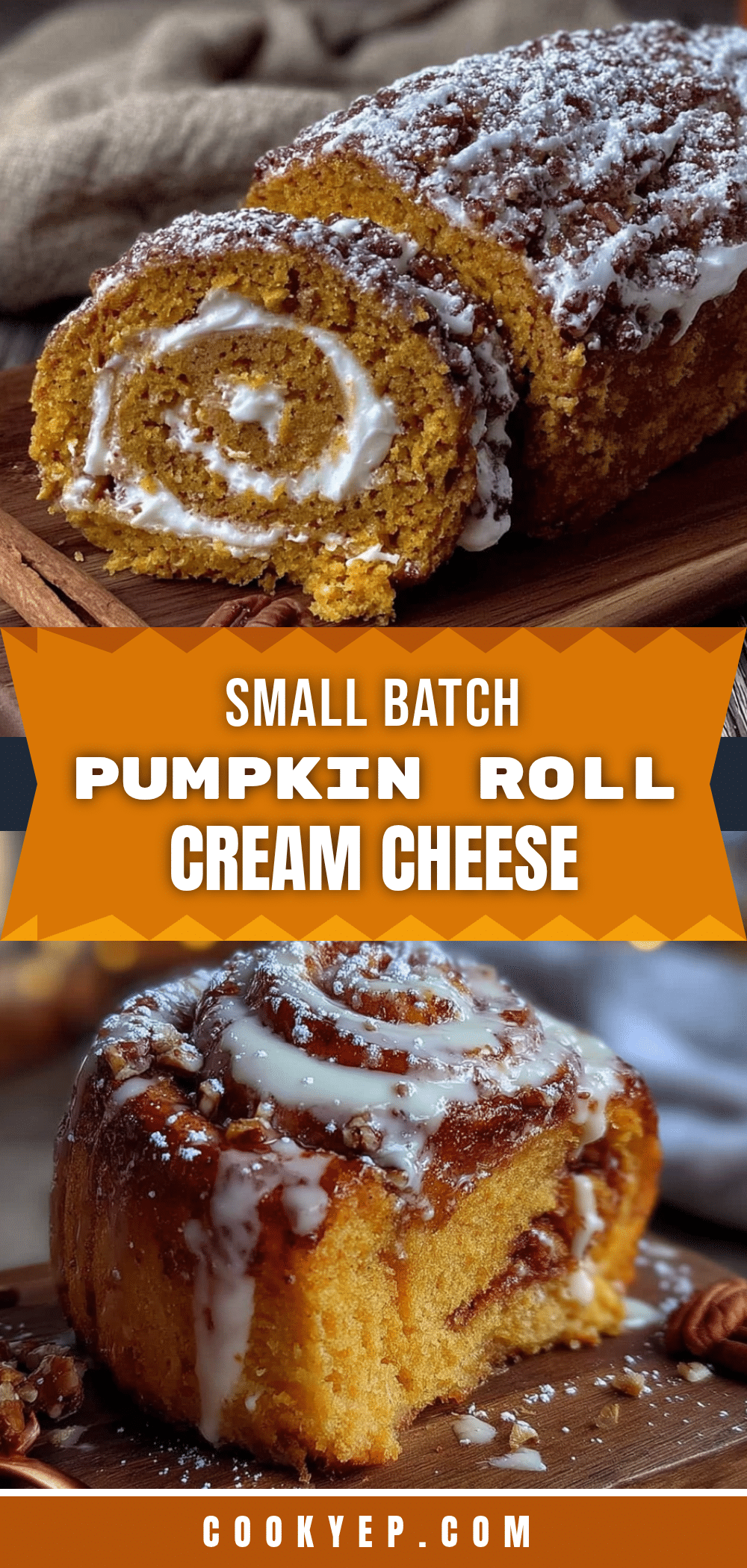 small-batch pumpkin roll recipe