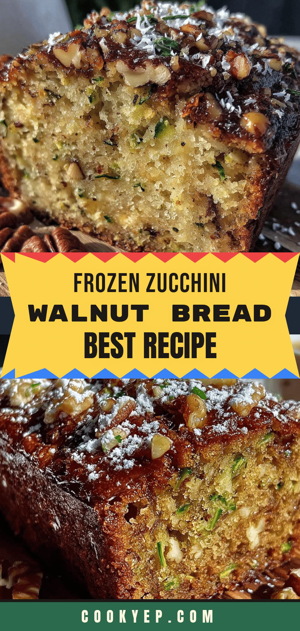zucchini bread with walnuts recipe