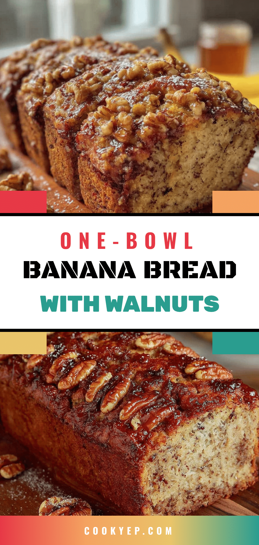 banana bread with walnuts recipe