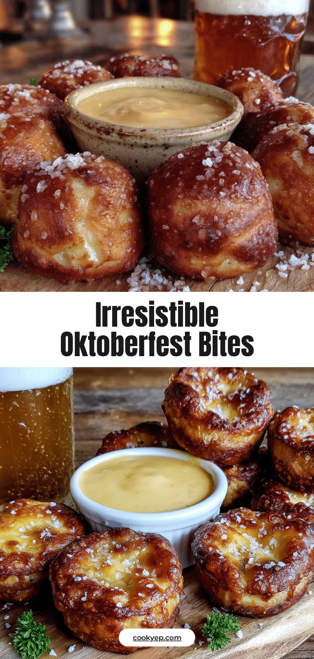 beer cheese pretzel bites recipe