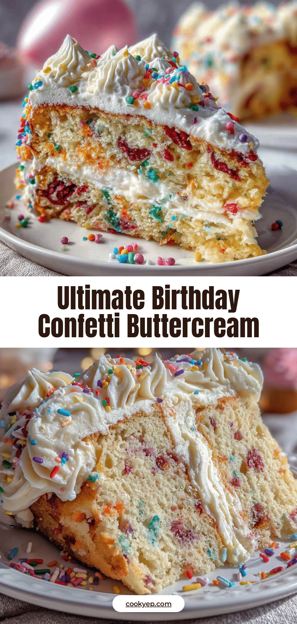 birthday confetti sheet cake recipe