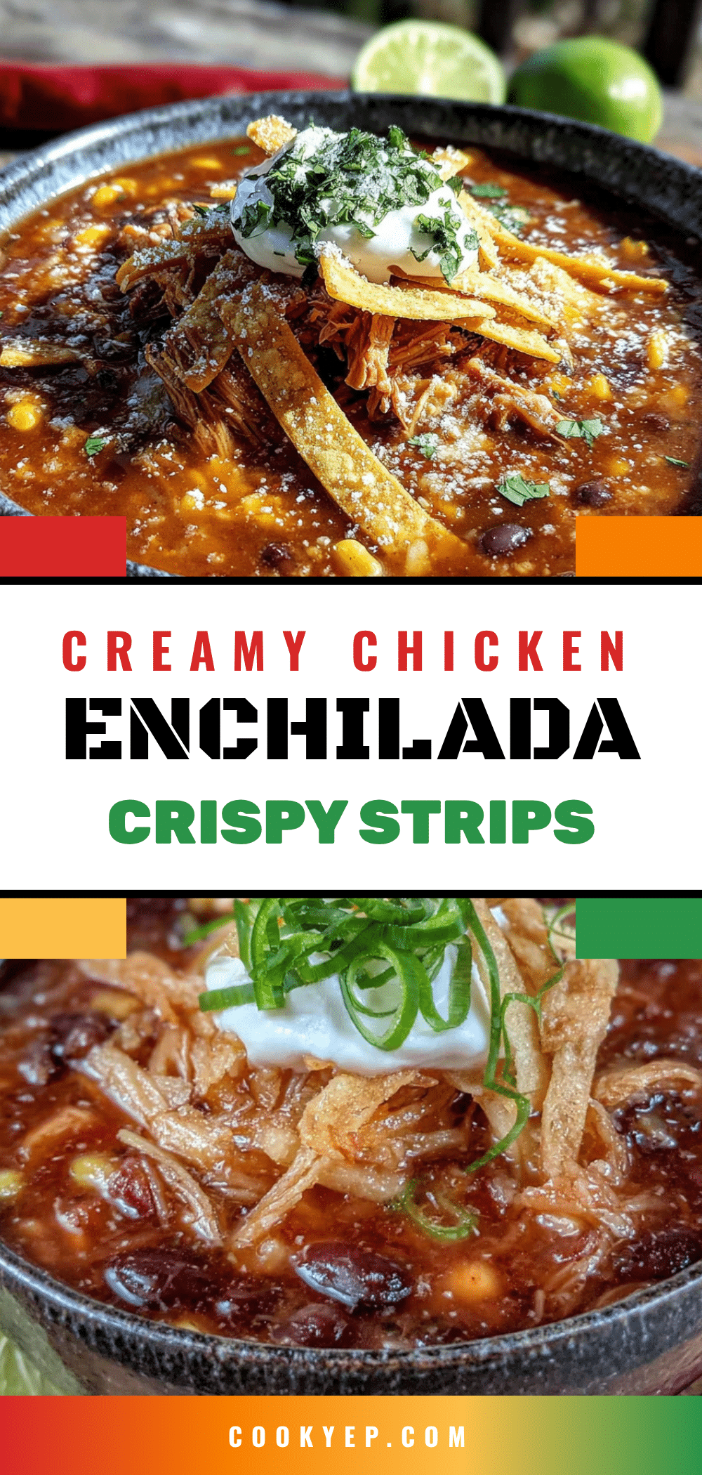 creamy chicken enchilada soup recipe