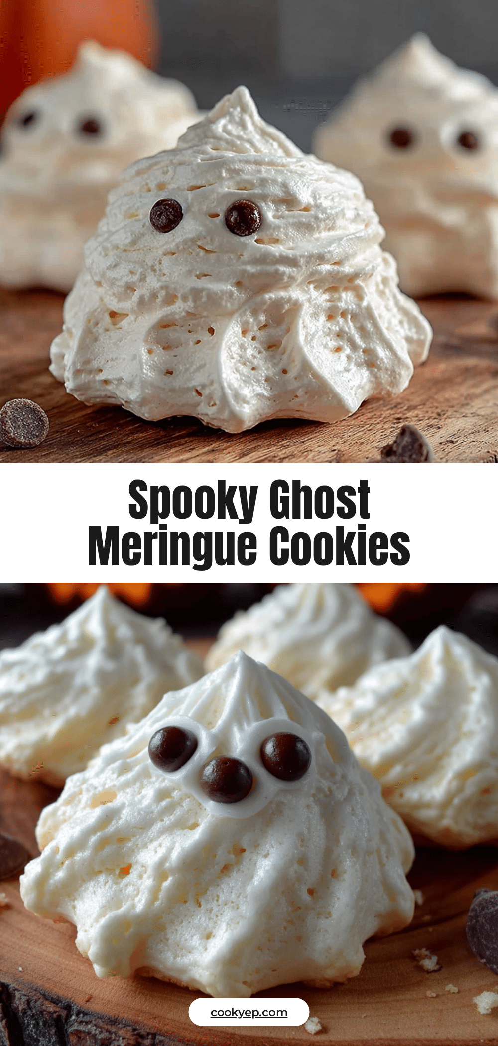 ghost meringue cookies recipe