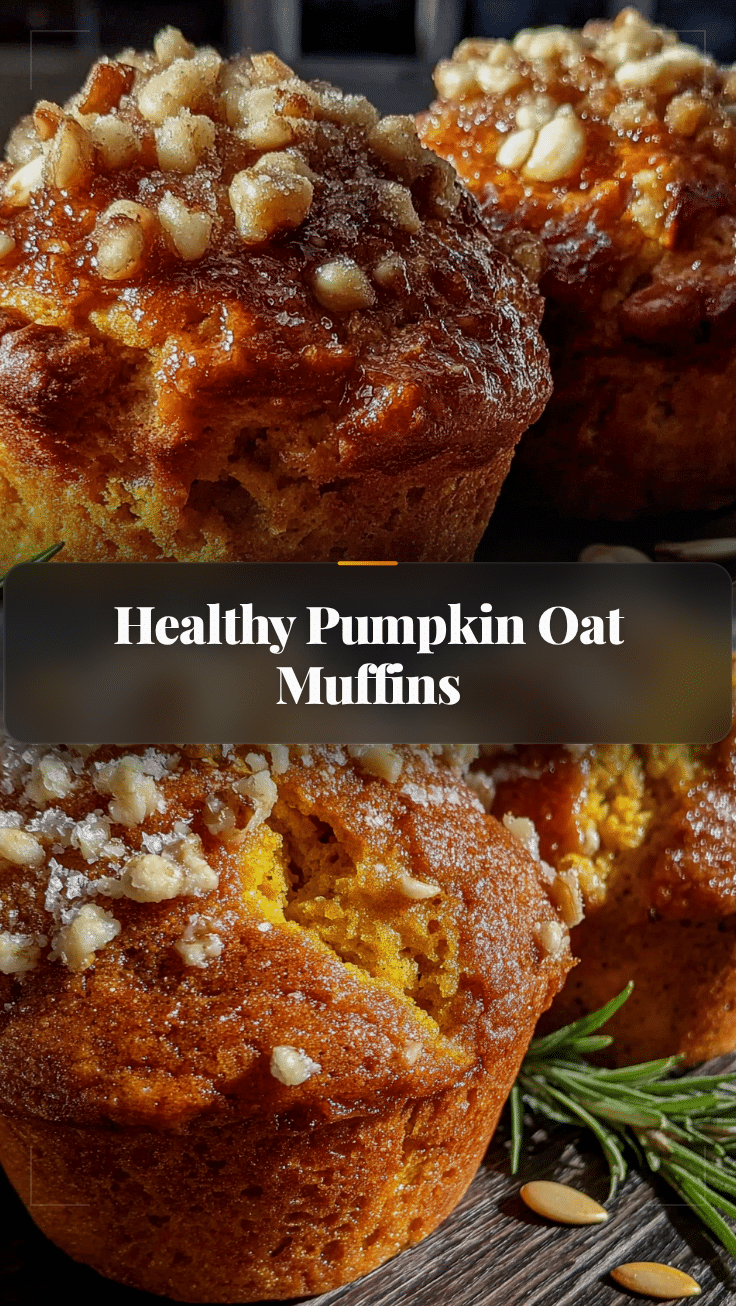 healthy pumpkin oat muffins recipe