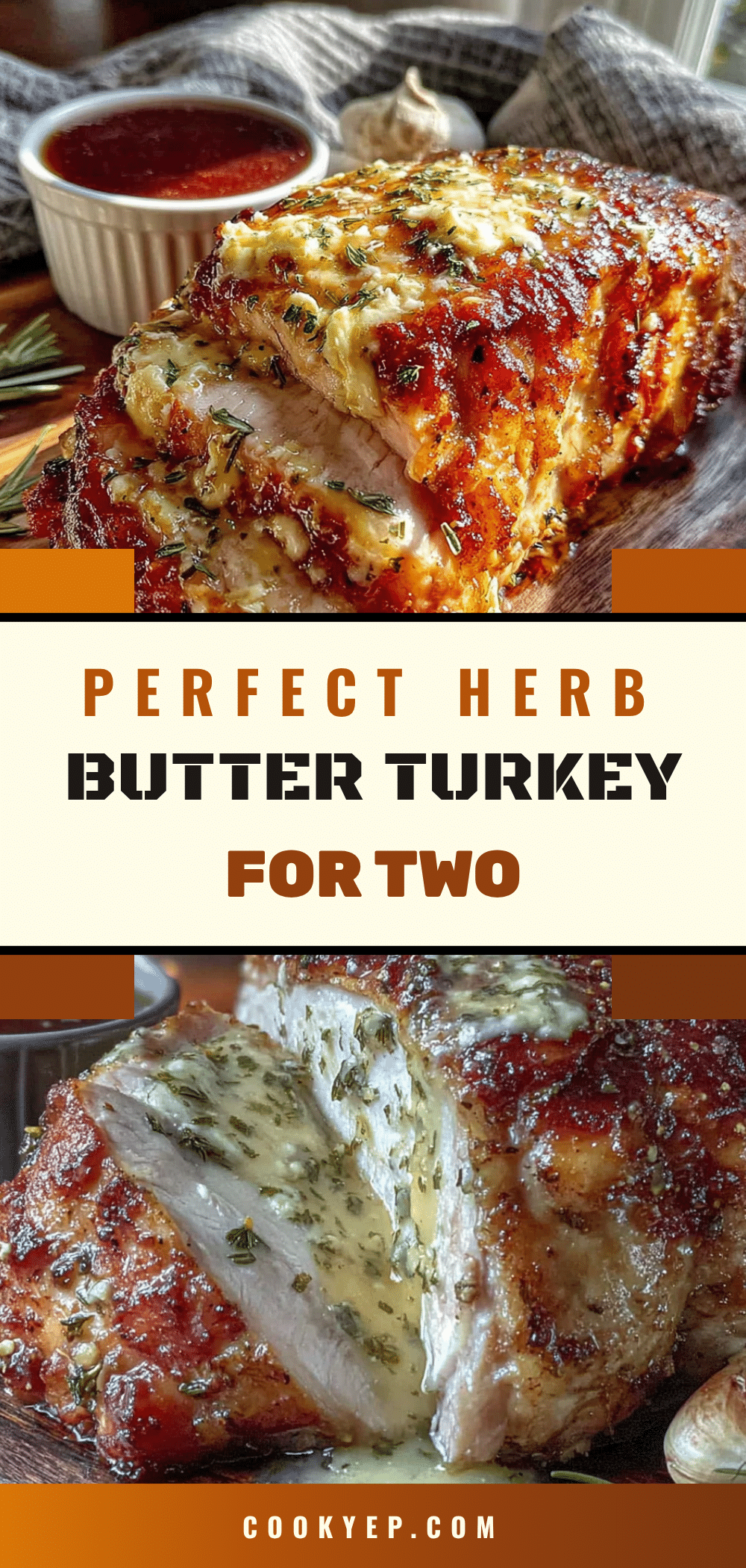herb butter roasted turkey breast for two recipe