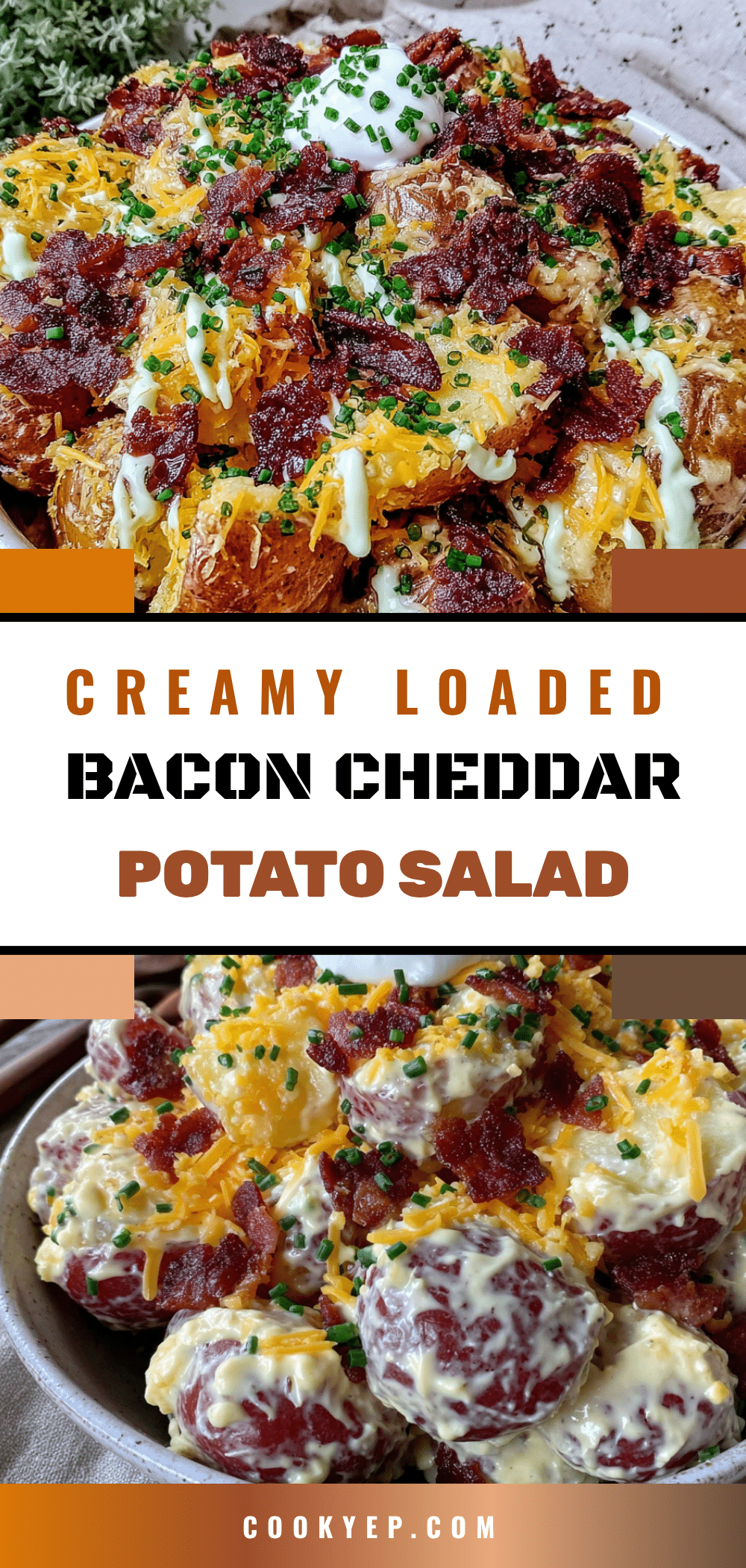 loaded bacon cheddar potato salad recipe