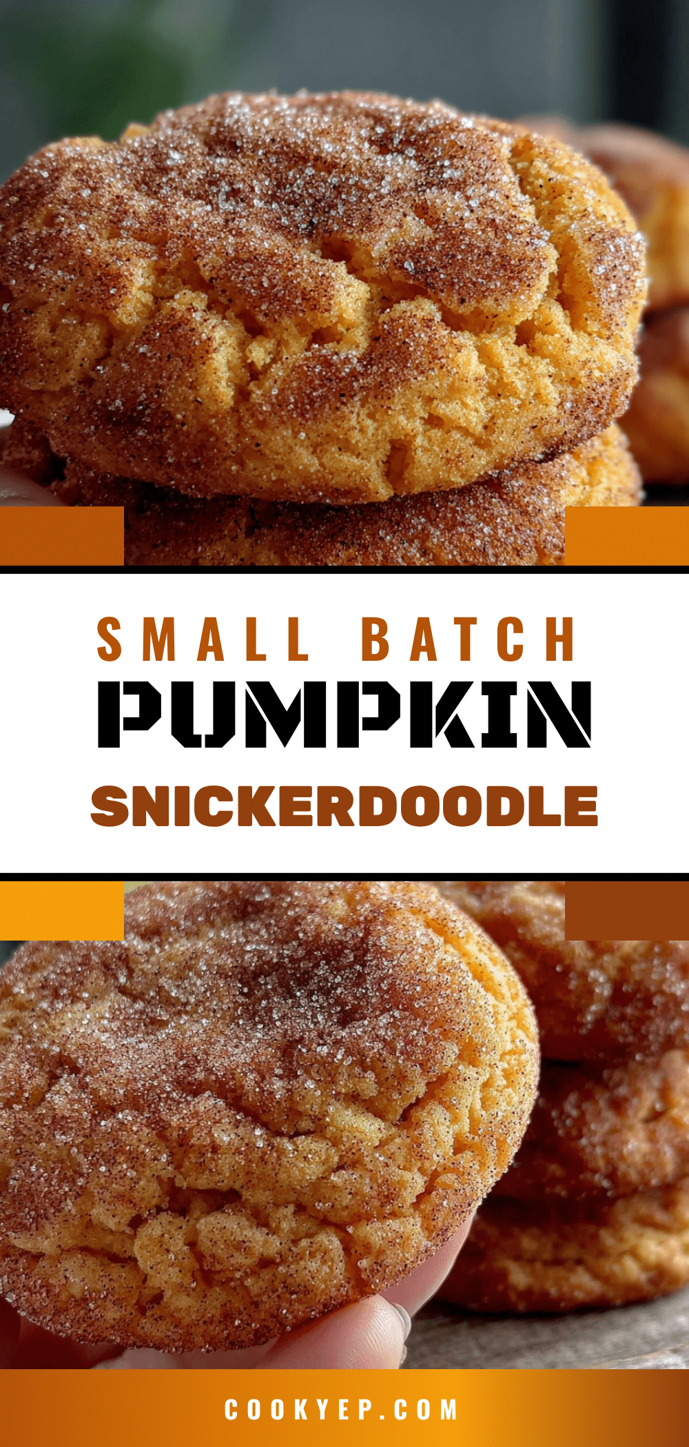 pumpkin snickerdoodle cookies recipe