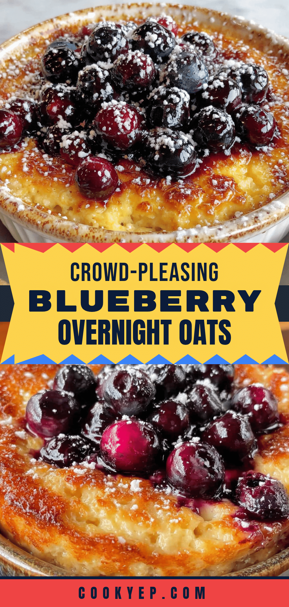 blueberry overnight baked oatmeal recipe