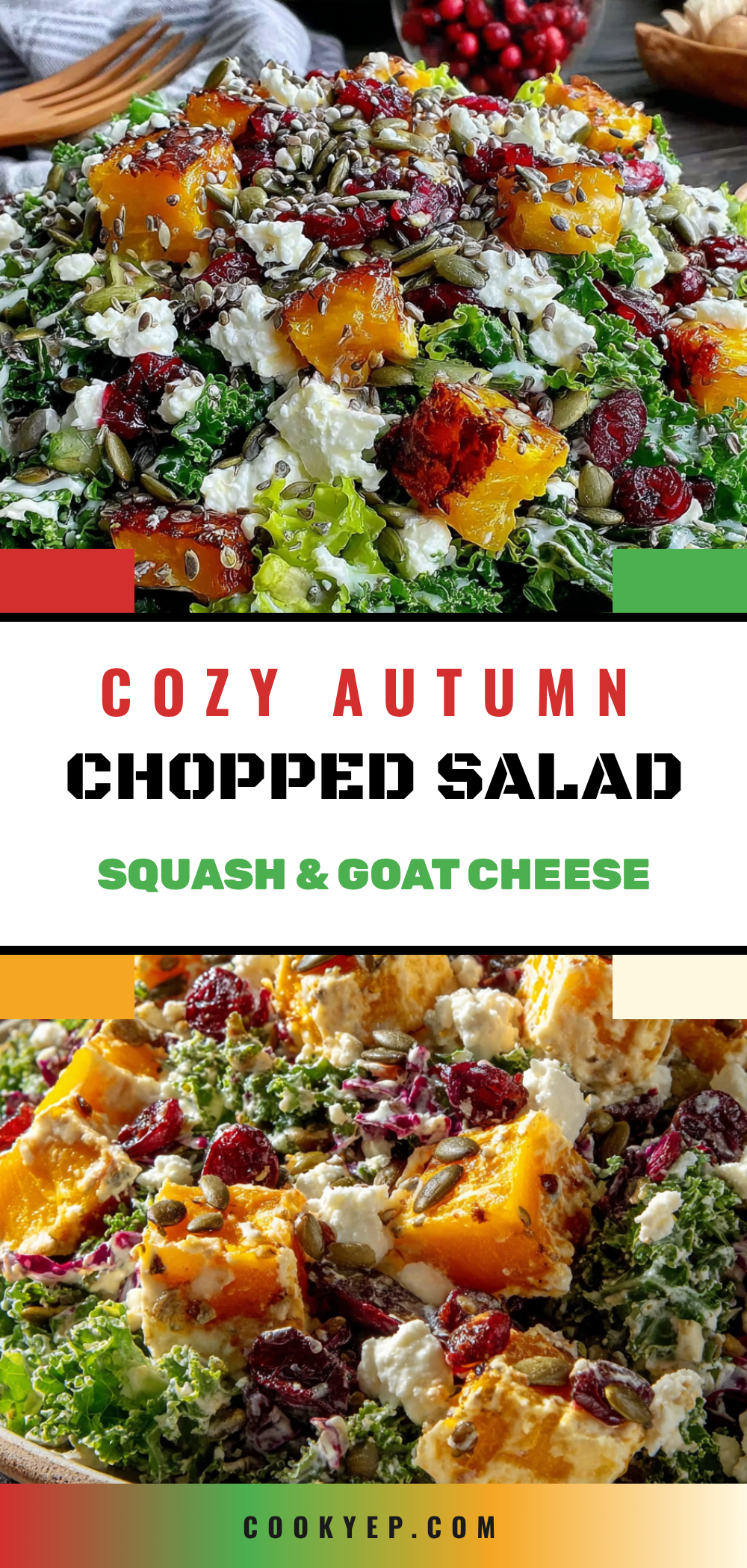 cozy autumn chopped salad recipe