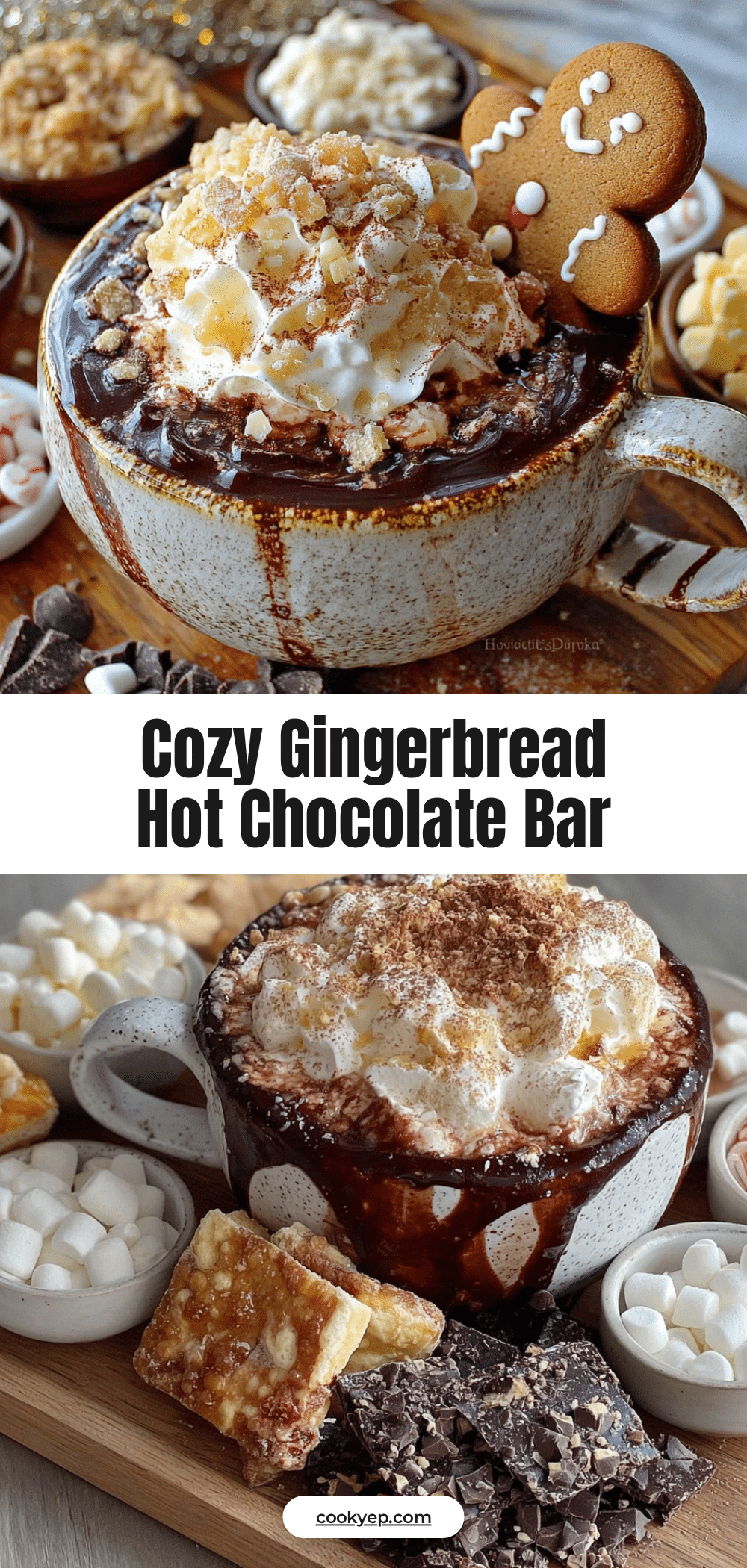 gingerbread hot chocolate bar recipe