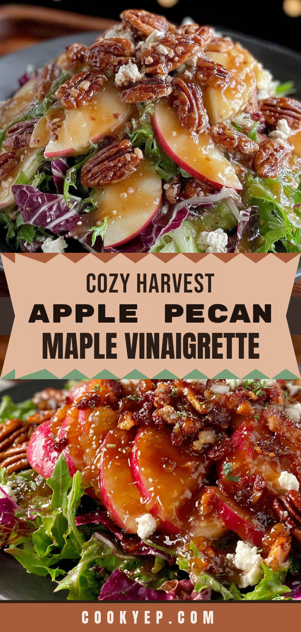 harvest apple pecan salad recipe
