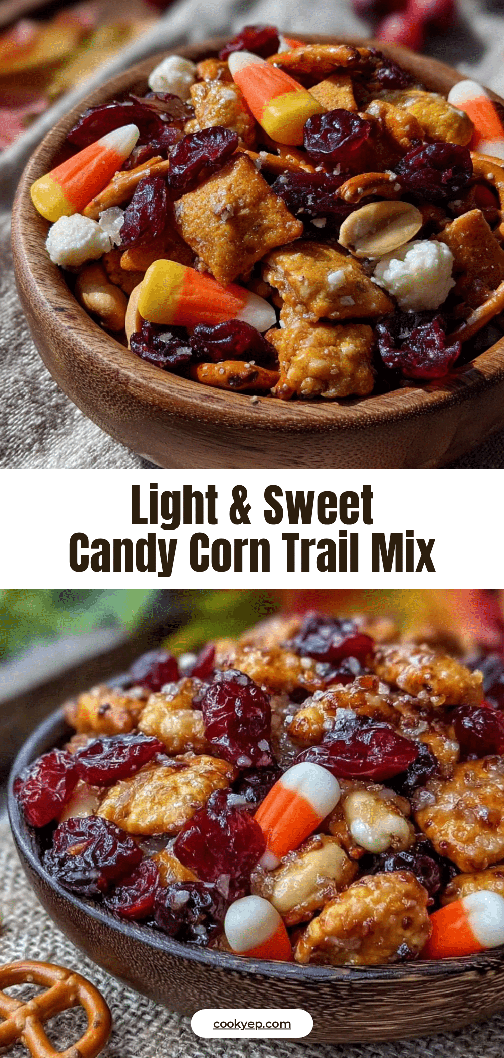 light & sweet candy corn pumpkin seed trail mix recipe