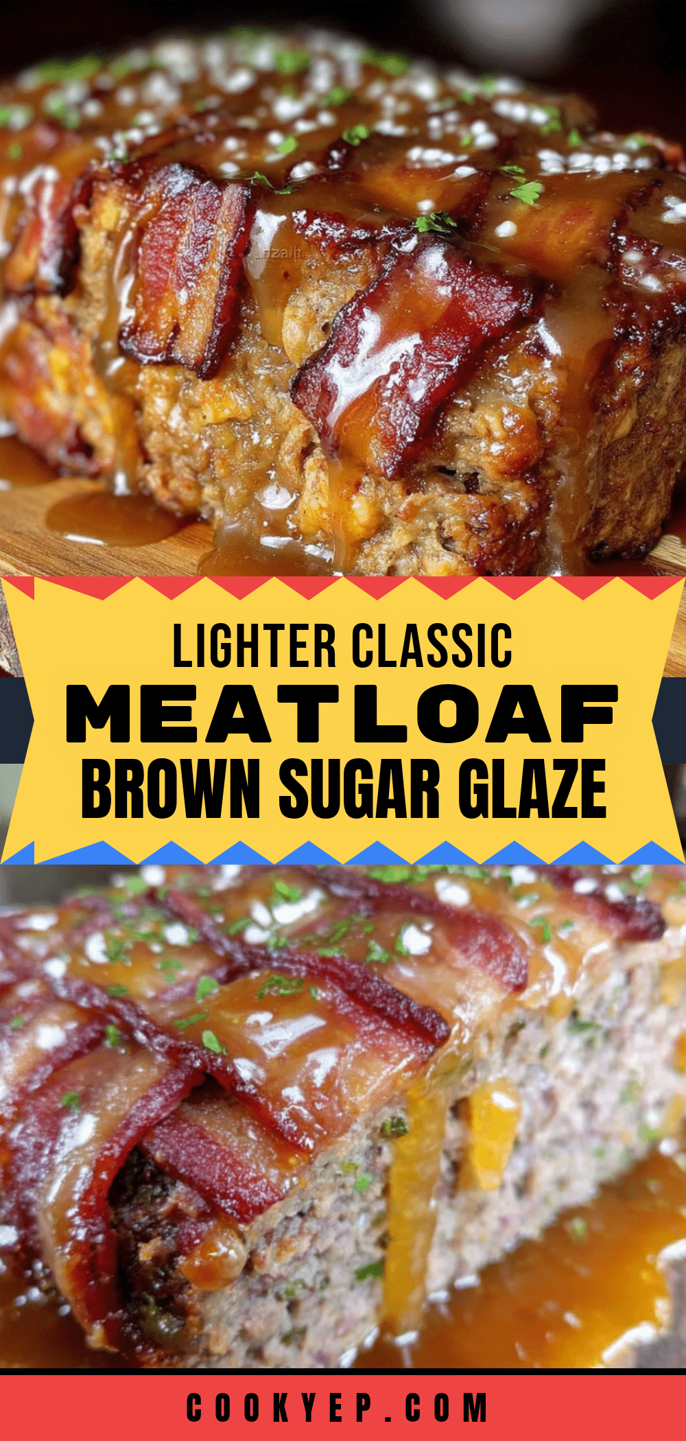 lighter classic meatloaf with brown sugar glaze recipe
